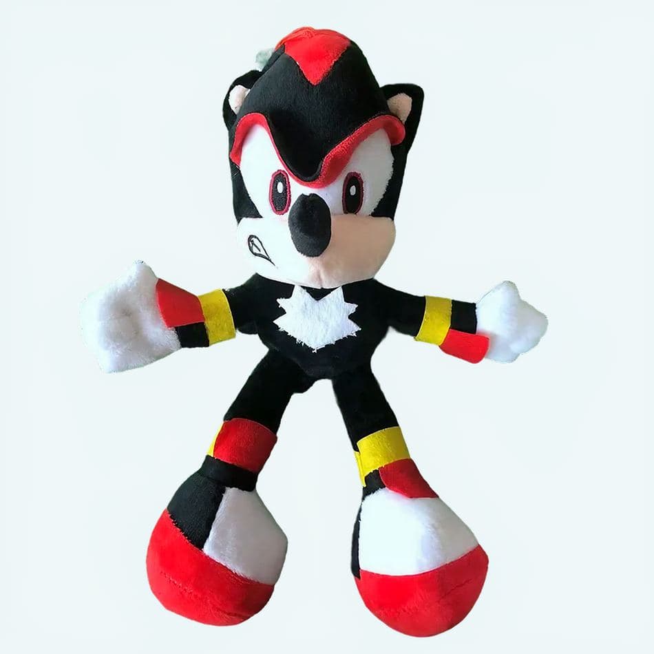 Shadow Sonic Hedgehog Plush