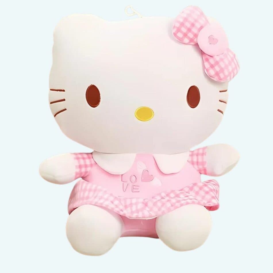 Manga Plush subcategory: anime plushies, kawaii figures, soft toys, character merchandise, used in bedroom/collection.