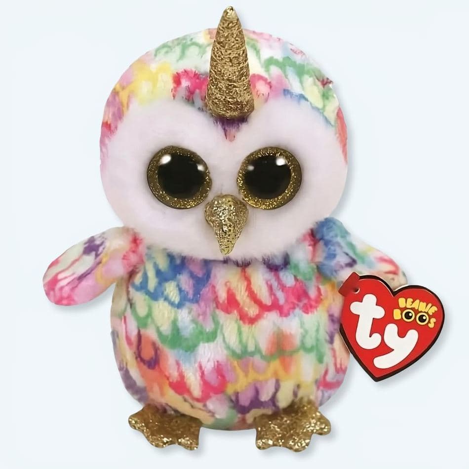 TY Pastel Owl Plush