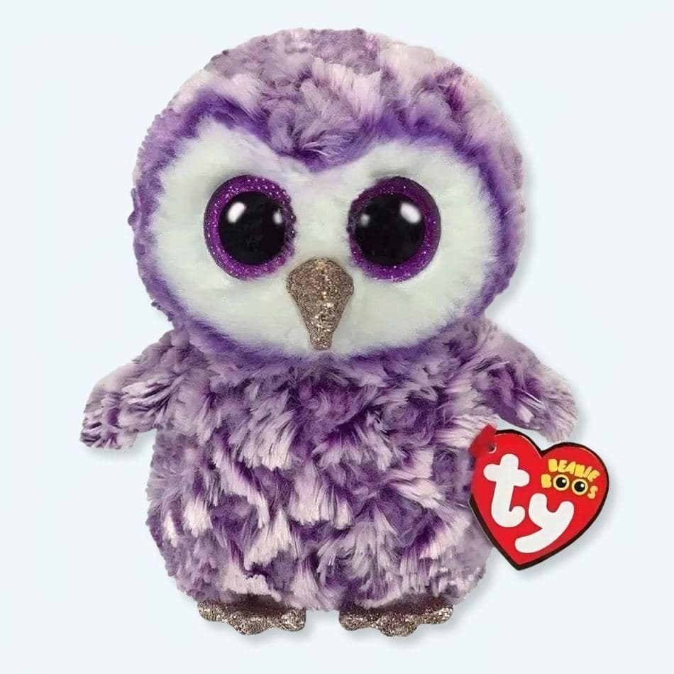 TY Purple Owl Plush