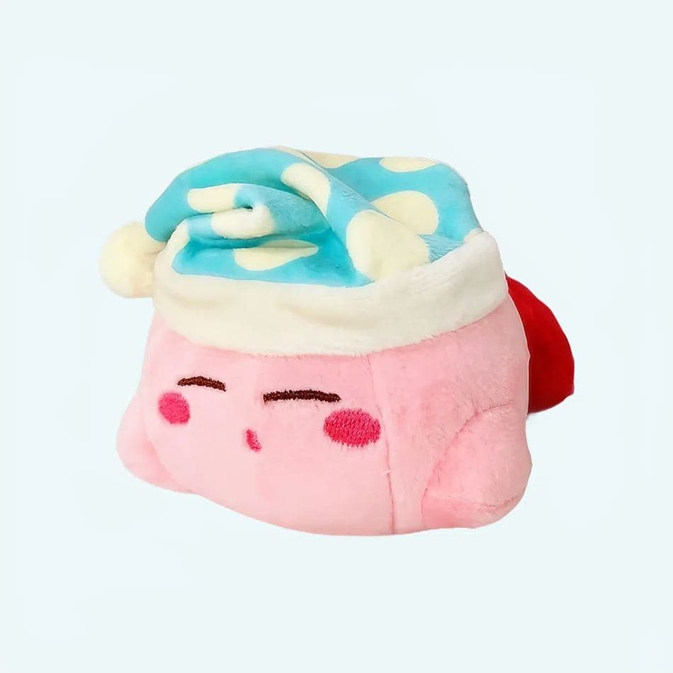 Kirby Blue Nightcap Plush