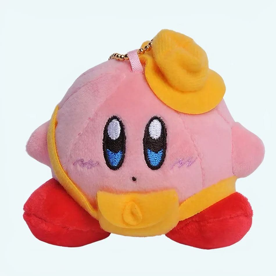 Kirby Plush with Yellow Cap
