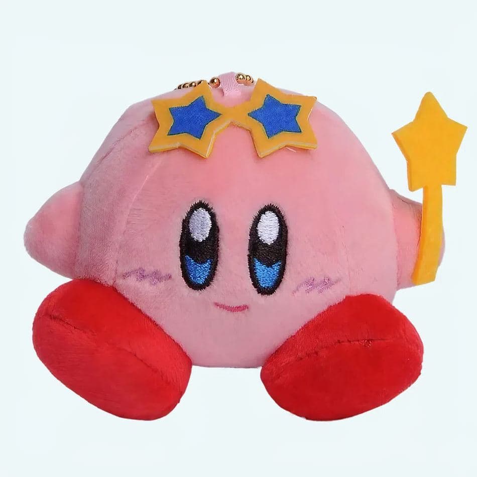 Kirby Plush with Blue Stars