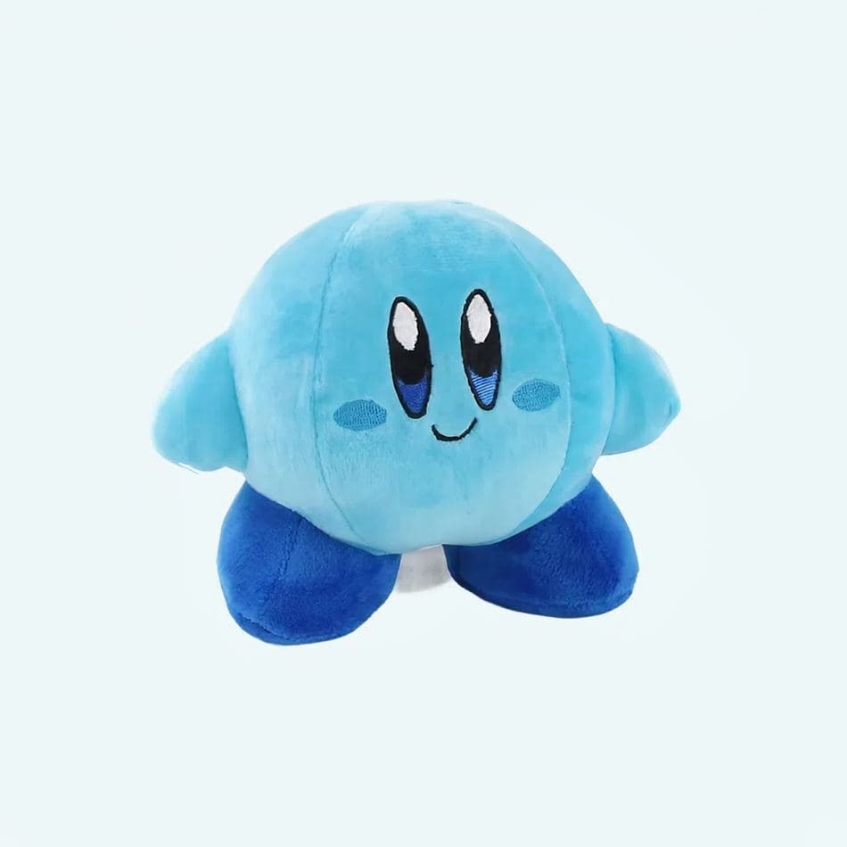 Pink or Blue Smiling Kirby Plush