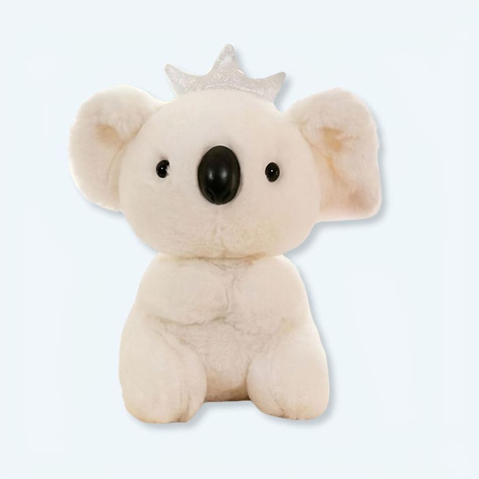 Koala Plush with Crown