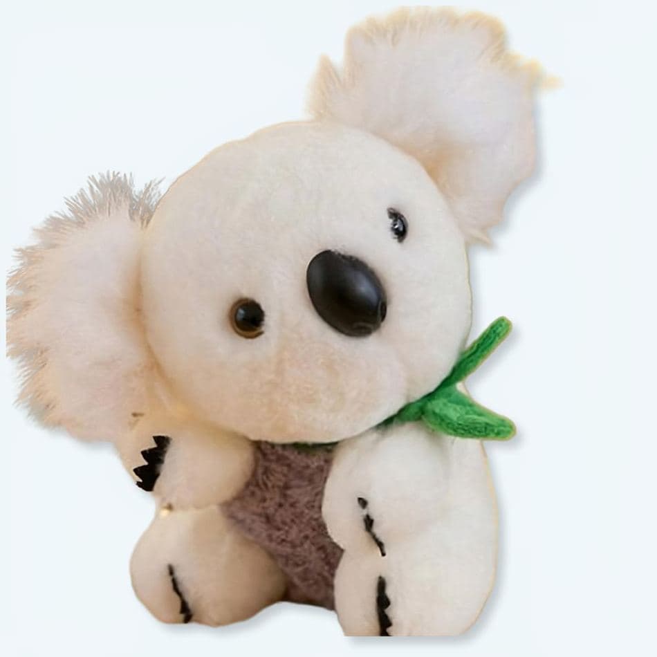 Gray & White Koala Plush Toy
