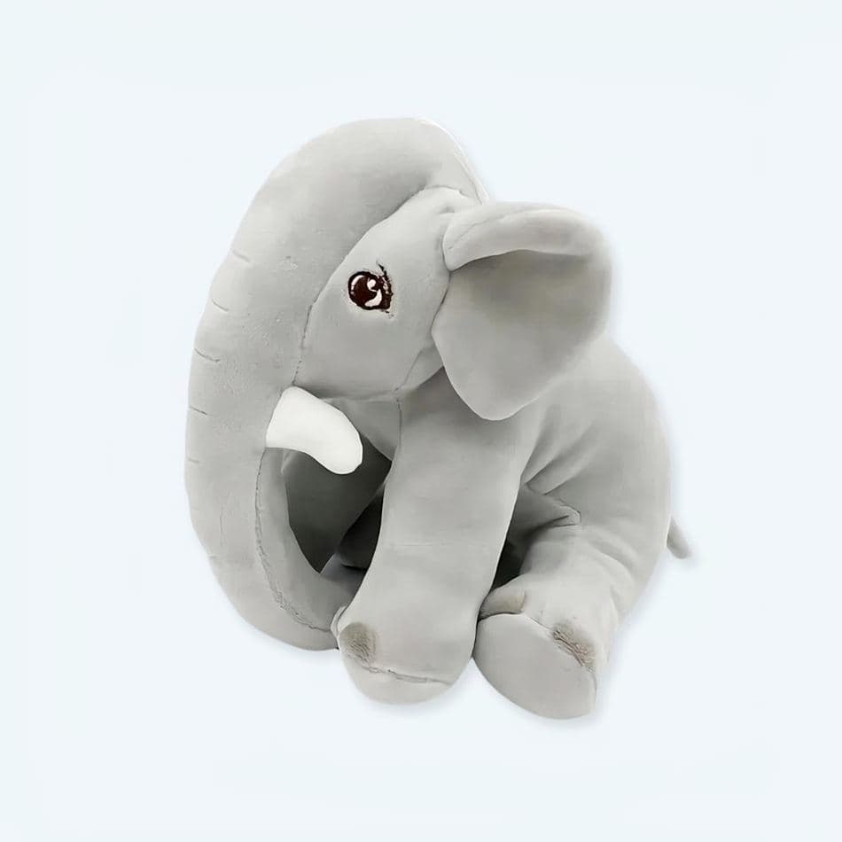 Gray Elephant Plush Toy