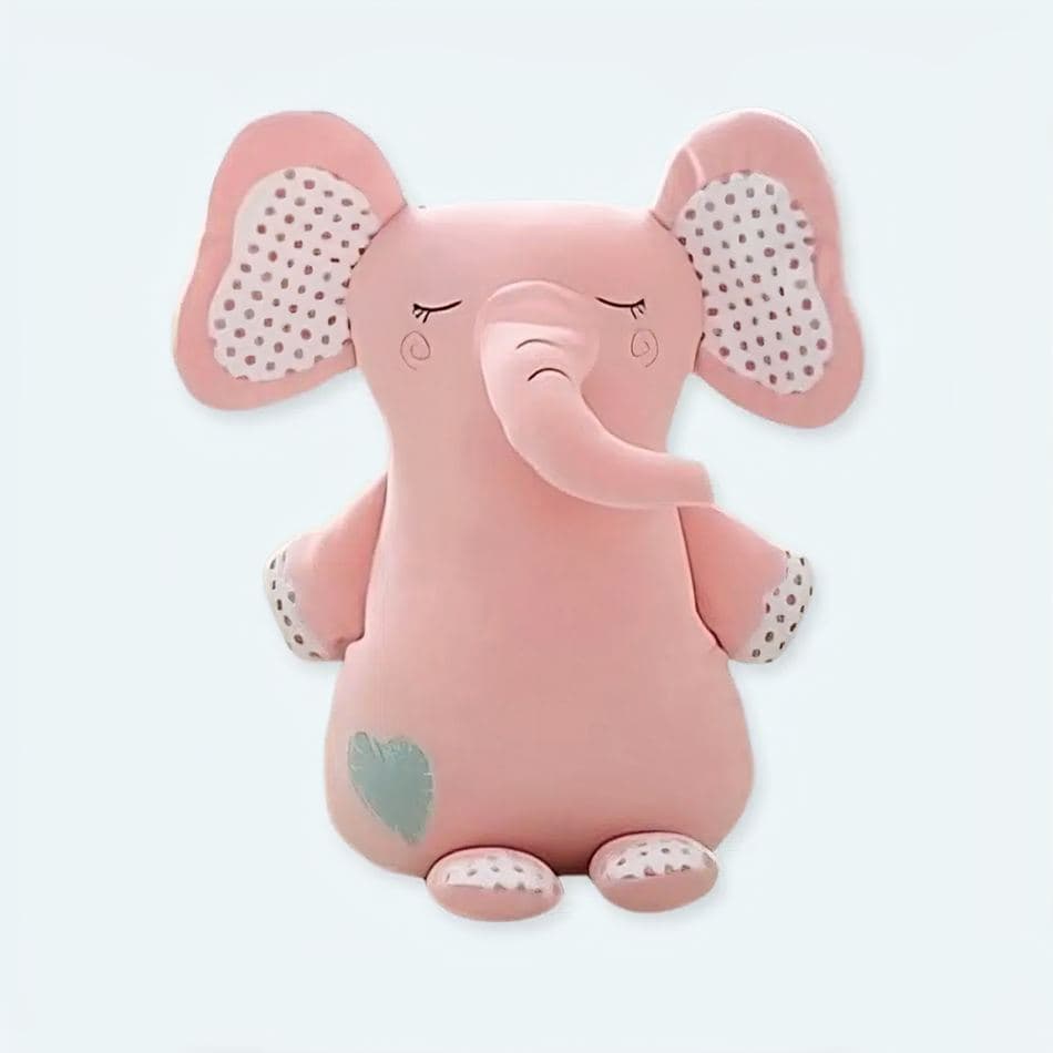 Pink Cute Elephant Plush Toy