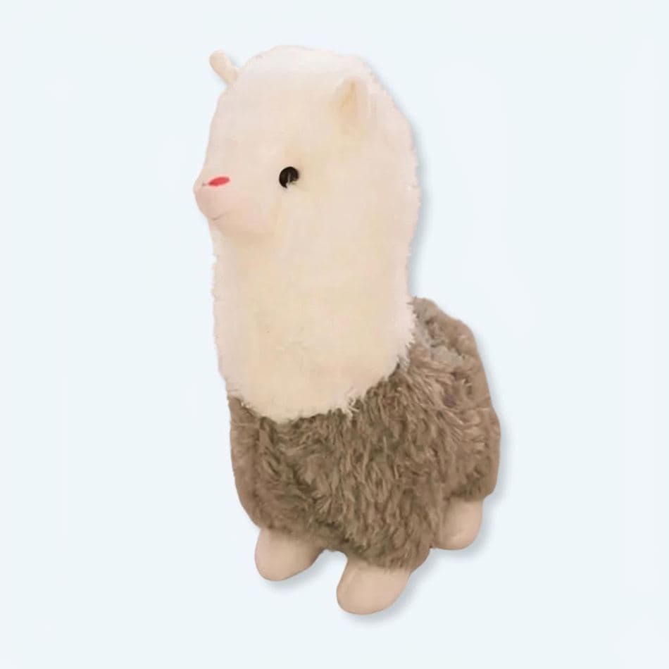Brown Alpaca Plush Toy