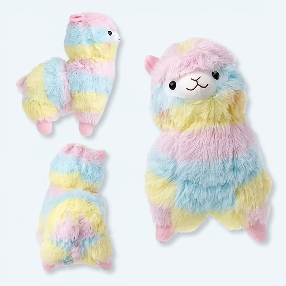 Rainbow Llama Plush