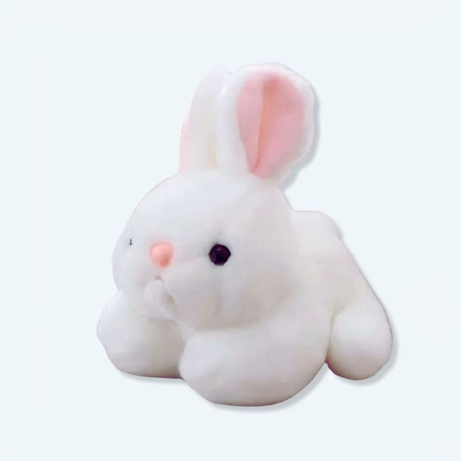 Soft White Rabbit Plush