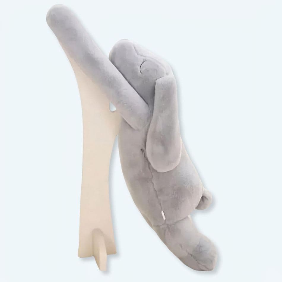 Giant Grey Rabbit Plush