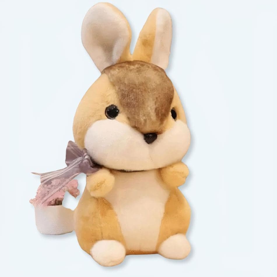 Beige Rabbit Plush Toy