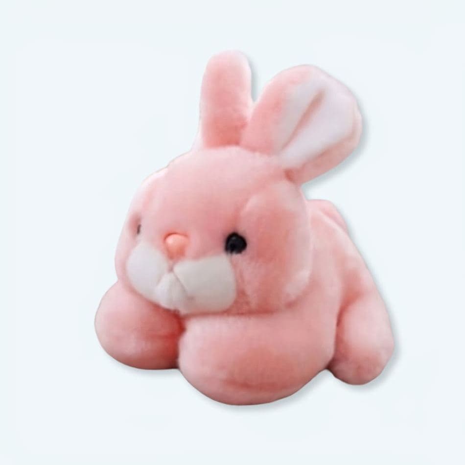 Soft Pink Bunny Plush