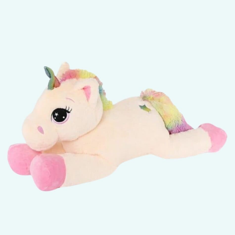 Soft Rainbow Unicorn Plush