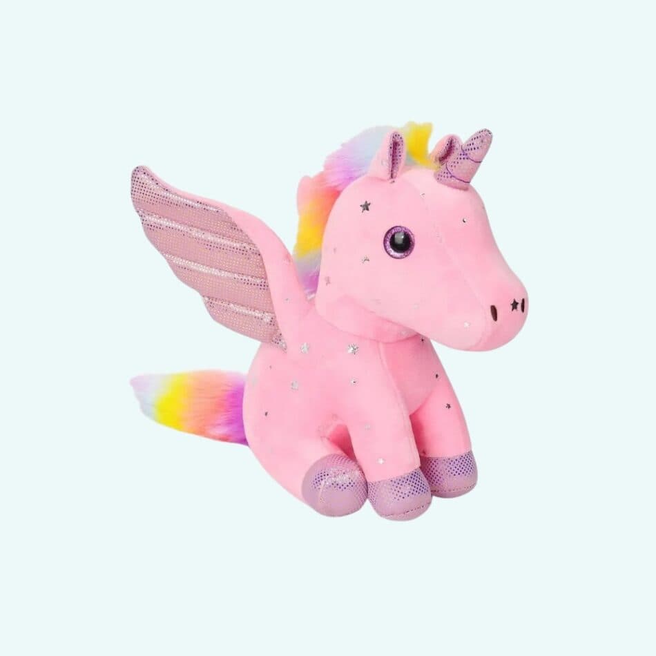 Glitter Wing Unicorn Plush