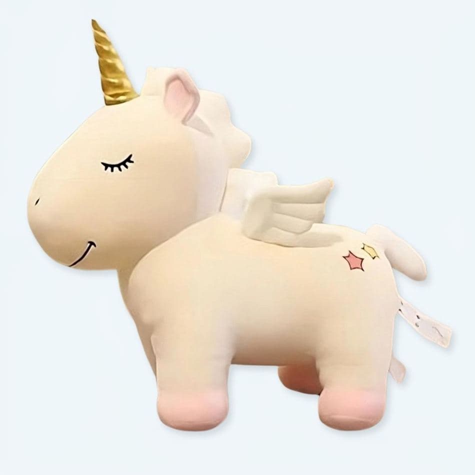 Beige Unicorn Plush