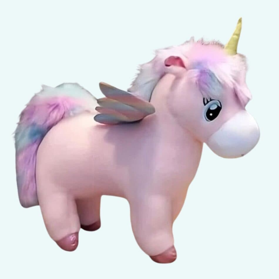 Cute White Unicorn Plush