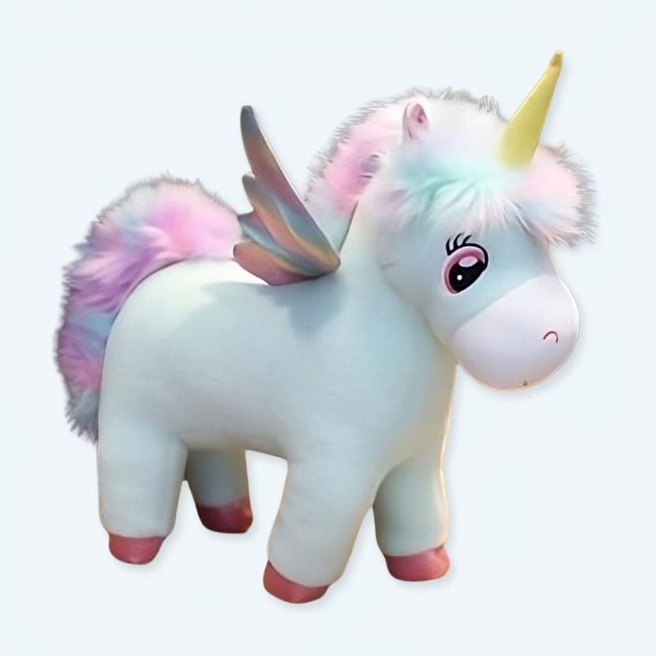 Blue Unicorn Plush