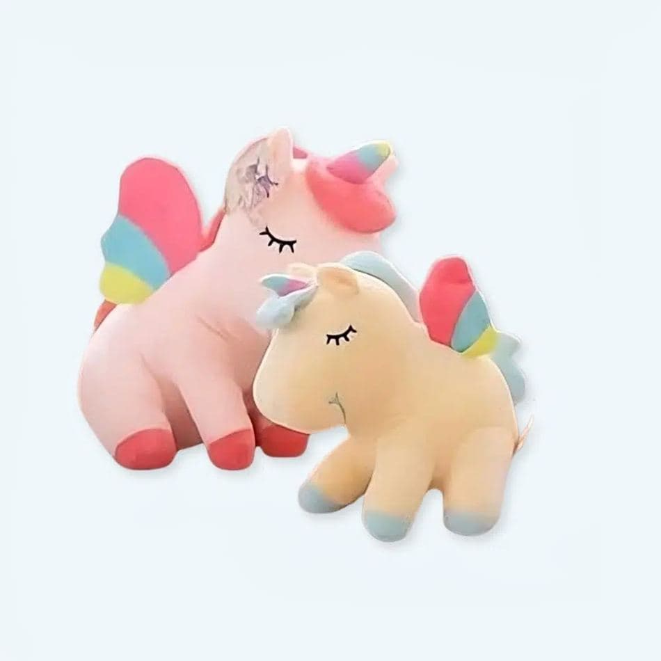 Pink Rainbow Unicorn Plushie