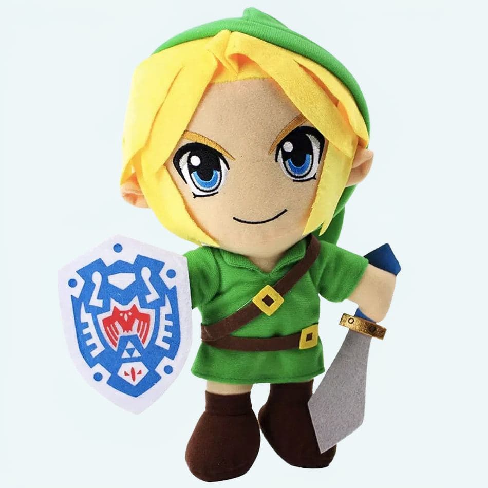 Link Plush with Sword & Shield
