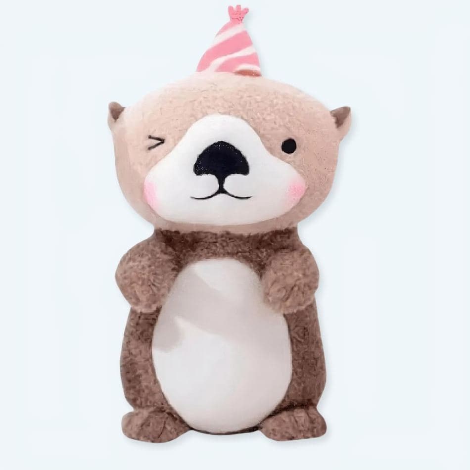 Otter Plush with Hat