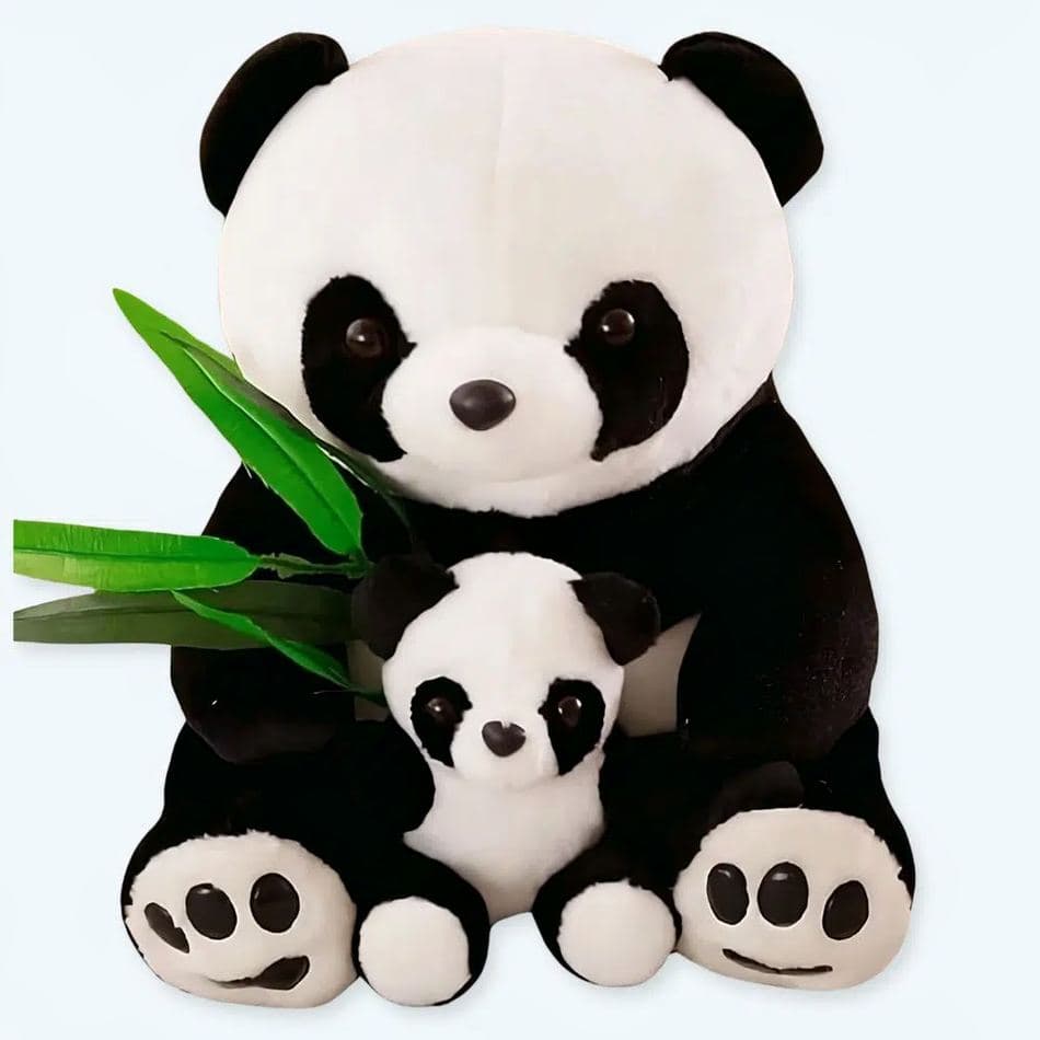 Mama & Baby Panda Plush