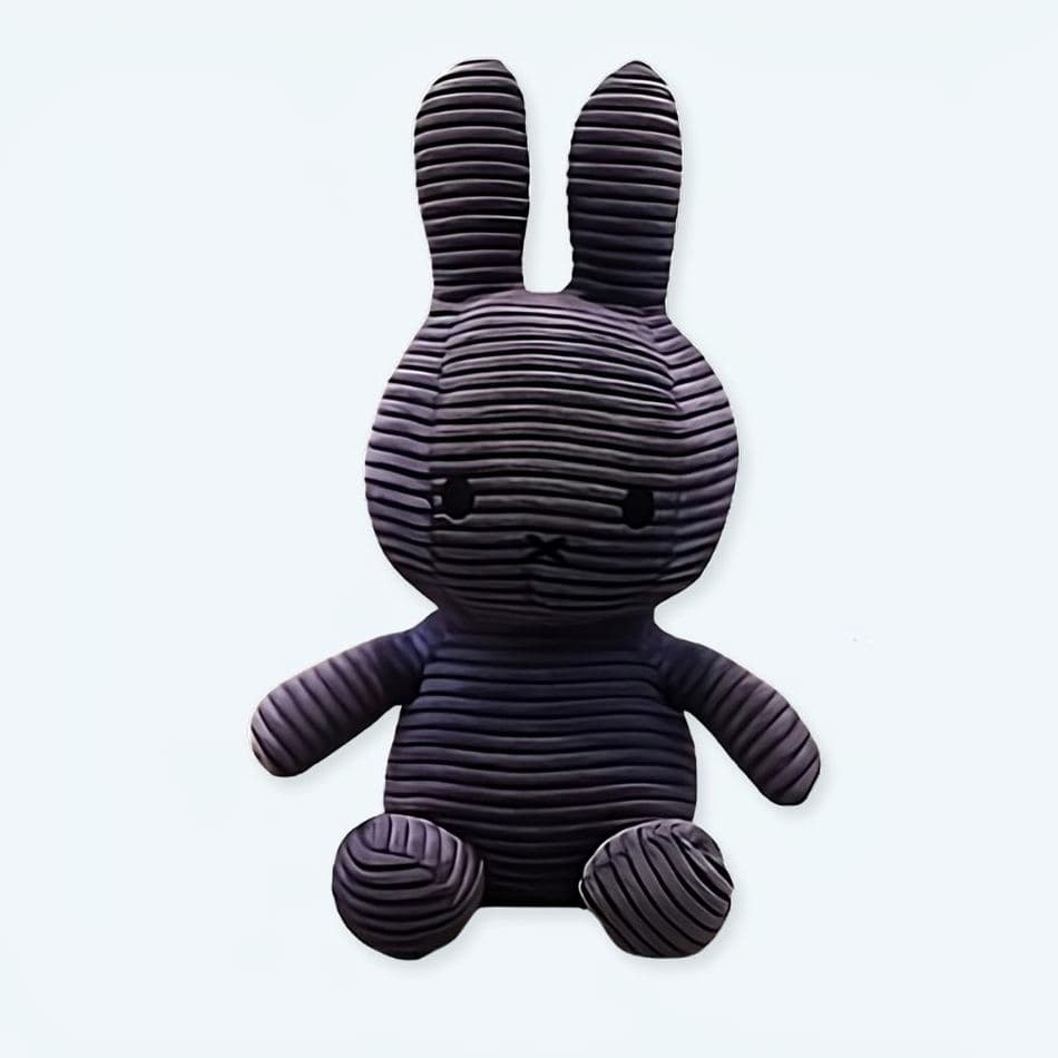 Miffy Corduroy Blue Plush