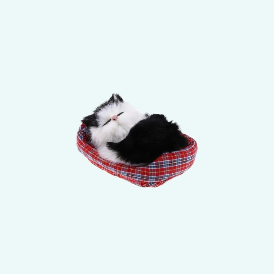 Mini Sleeping Cat Plush