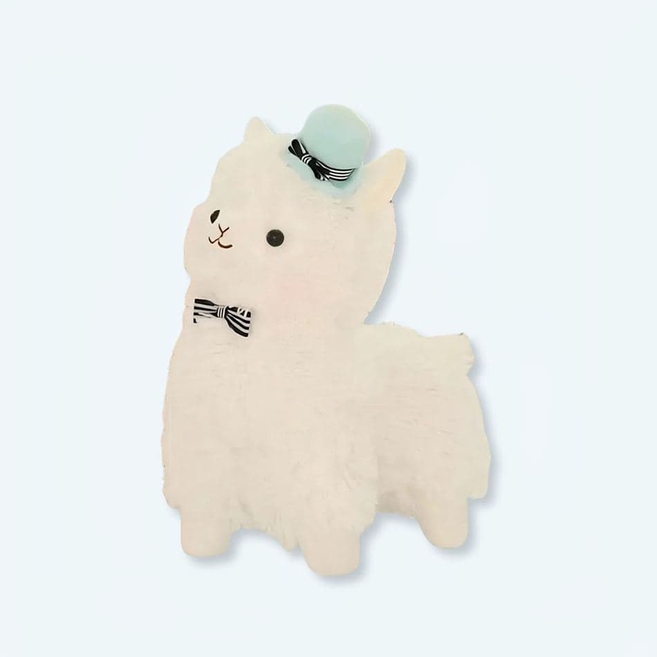 Blue Llama Plush Toy