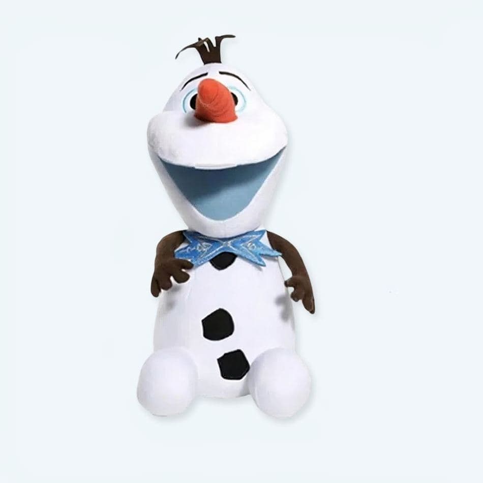 Olaf Plush with Ice Bowtie