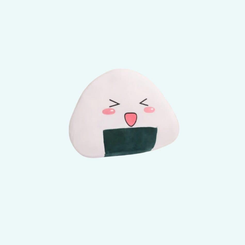 Sushi Rice Ball Plush Pillow