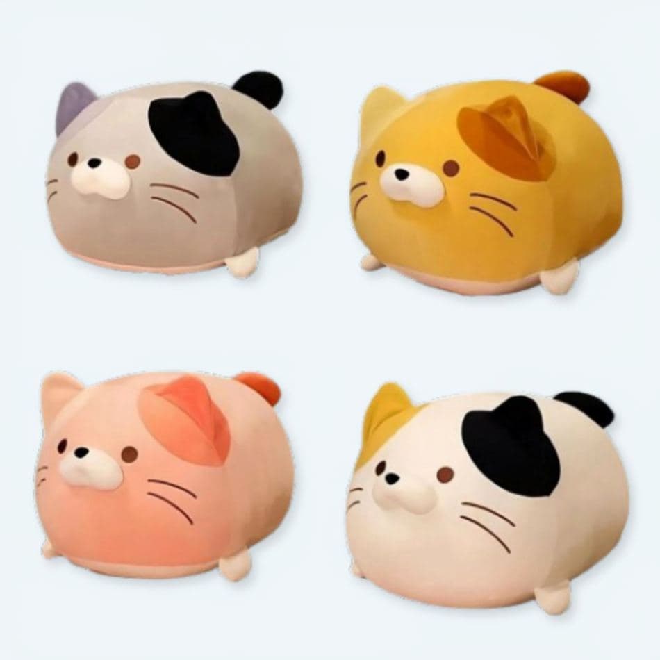 Soft Cat Plush Pillow