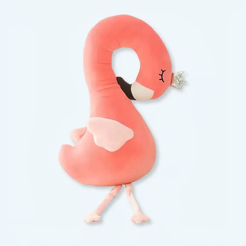 Pink Flamingo Plush Pillow