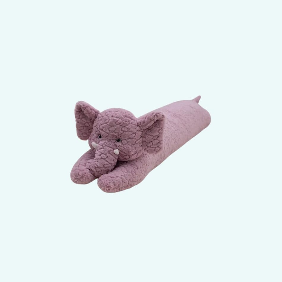 Soft Elephant Plush Pillow