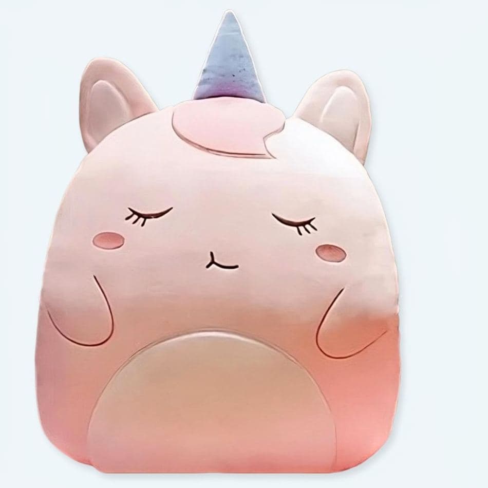 Pink Unicorn Plush Pillow