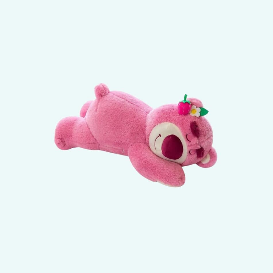 Pink Bear Plush Pillow