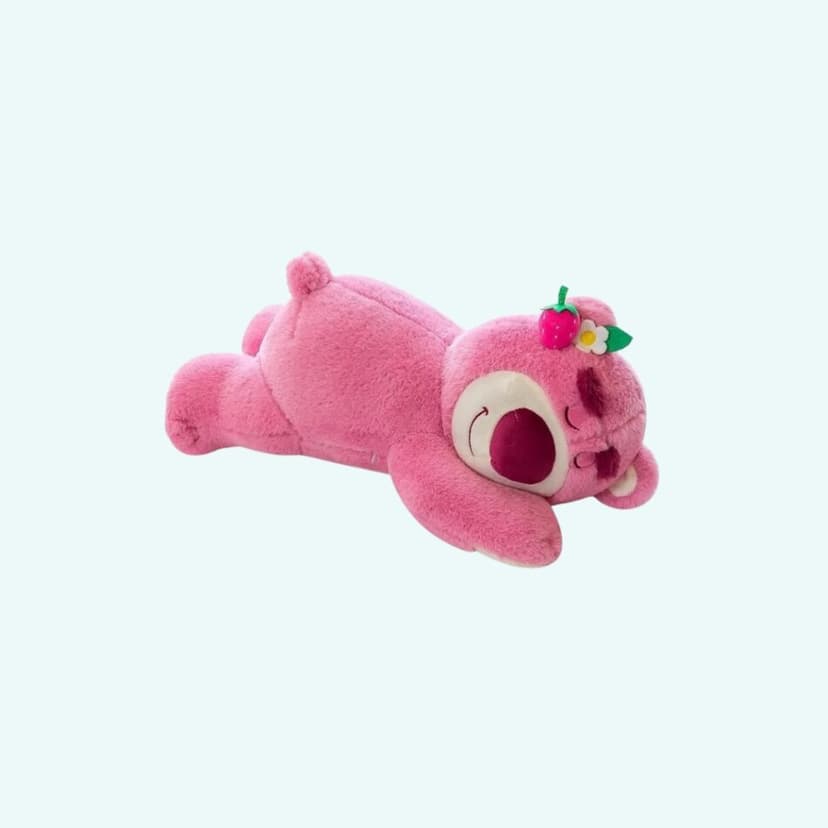 Pink Bear Plush Pillow