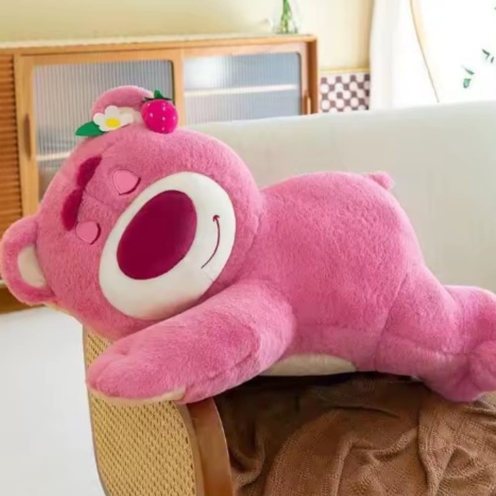 Pink Bear Plush Pillow thumbnail 3