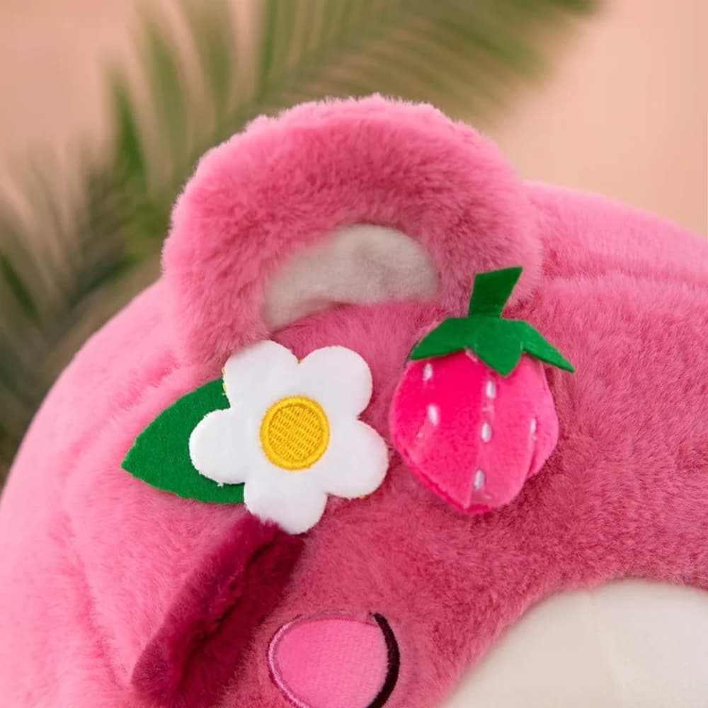 Pink Bear Plush Pillow thumbnail 4