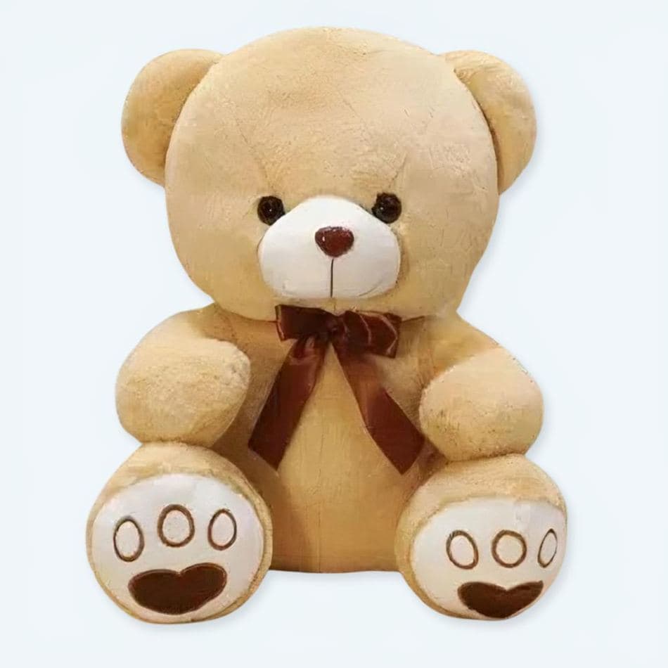 Beige Teddy Bear Plush