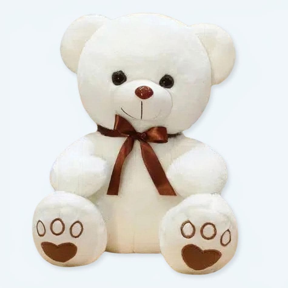 White Teddy Bear Plush