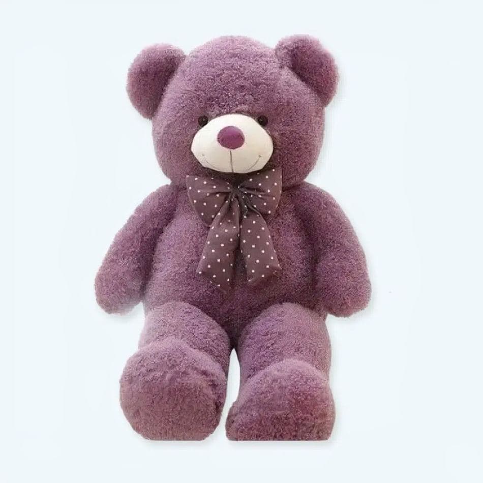 Giant Purple Teddy Bear