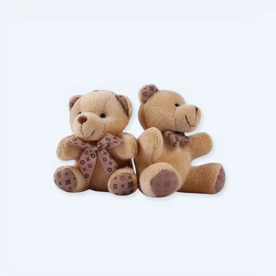 Brown Bear Keychain Plush