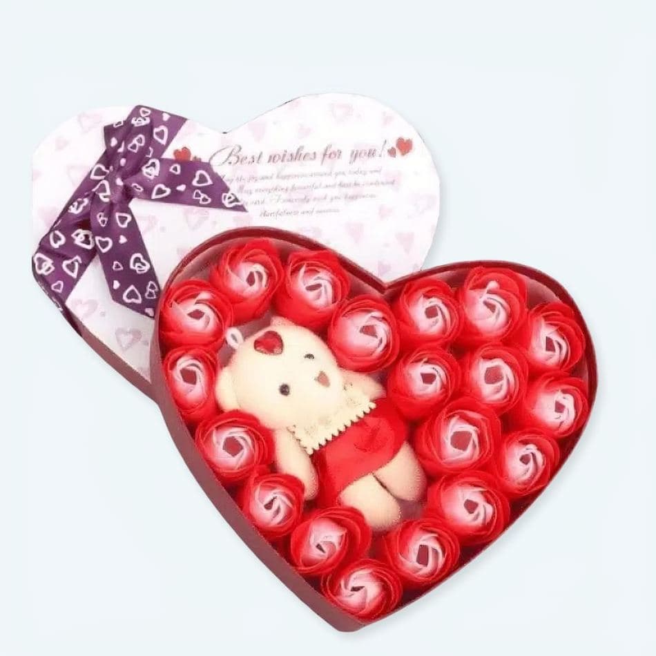 Red Bear Love Set