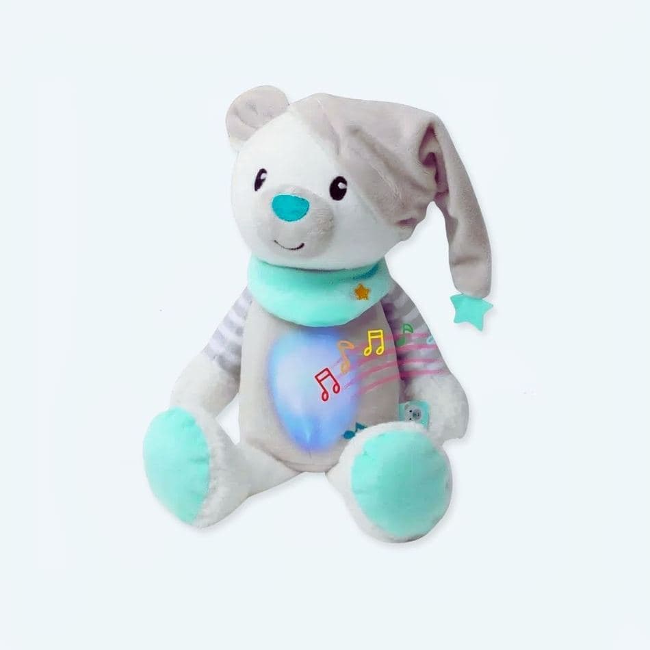 Musical Bear Night Light Plush
