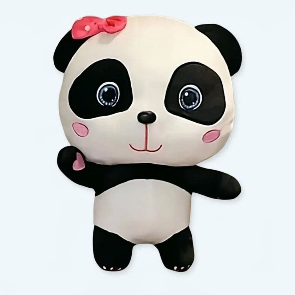 Baby Bus Pink Panda Plush
