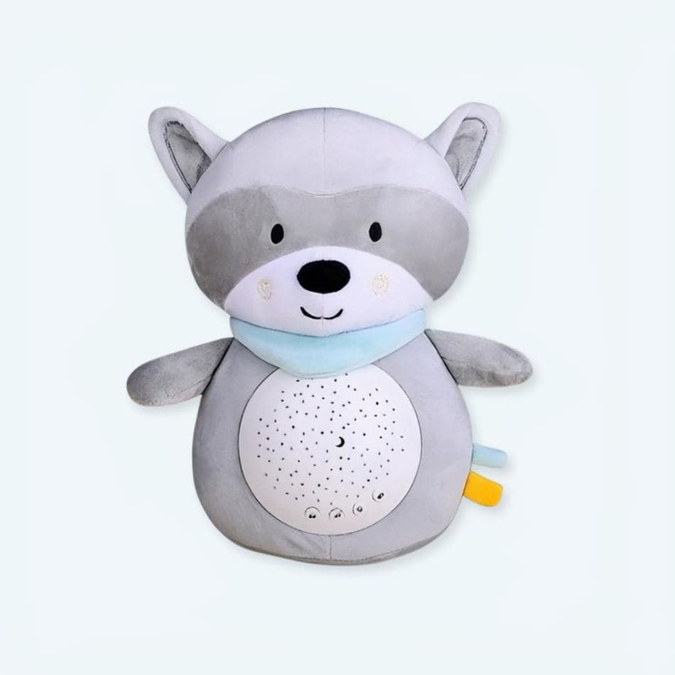 Soft White Noise Sloth Plush