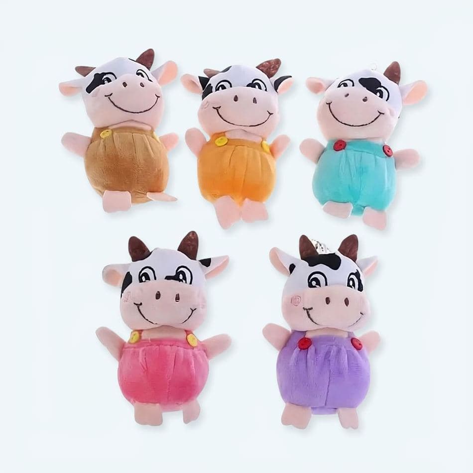 Cow Keychain Plush