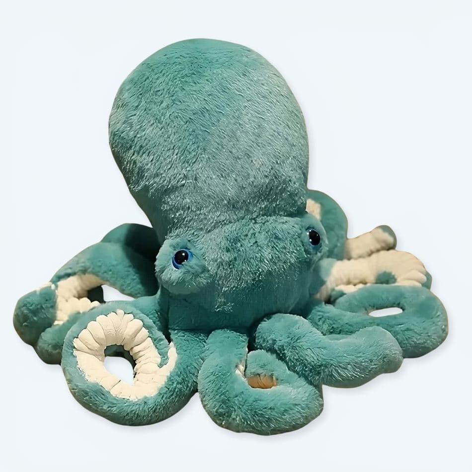 Blue Octopus Plush Toy